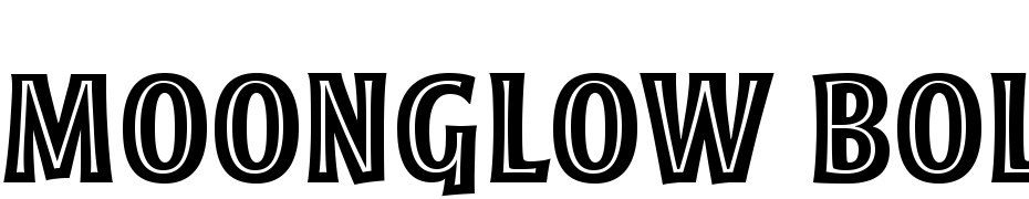 Moonglow Bold Condensed Font Download Free